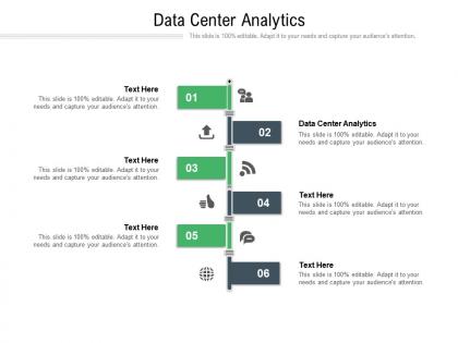 Data center analytics ppt powerpoint presentation outline clipart images cpb