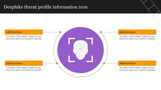 Deepfake Threat Profile Information Icon