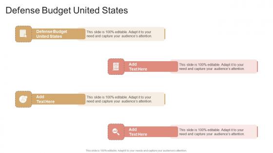 Defense Budget United States In Powerpoint And Google Slides Cpb