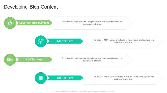 Developing Blog Content In Powerpoint And Google Slides Cpb