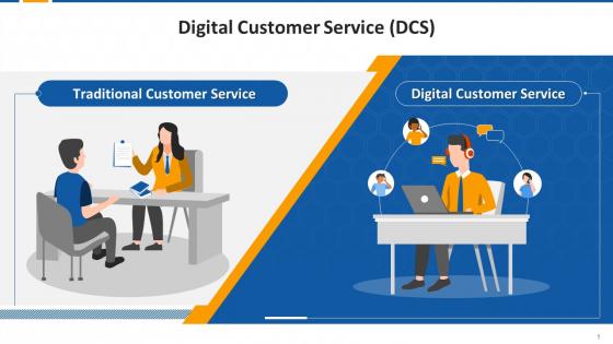 Difference Between Traditional And Digital Customer Service Edu Ppt