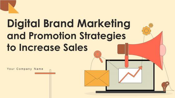 Digital Brand Marketing And Promotion Strategies To Increase Sales MKT CD V