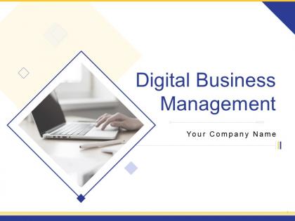 Digital business management powerpoint presentation slides