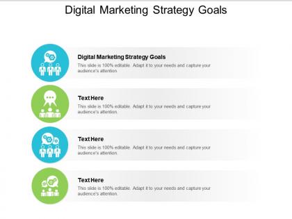 Digital marketing strategy goals ppt powerpoint presentation icon background images cpb