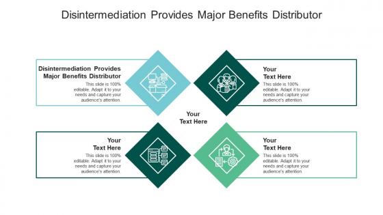 Disintermediation provides major benefits distributor ppt powerpoint presentation gallery cpb