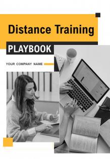 Distance Training Playbook Report Sample Example Document