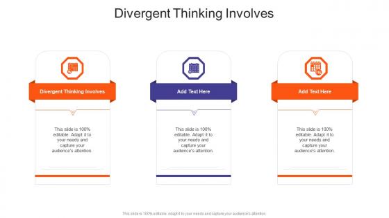 Divergent Thinking Involves In Powerpoint And Google Slides Cpb