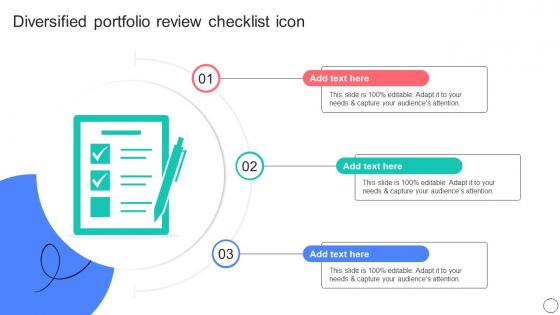 Diversified Portfolio Review Checklist Icon