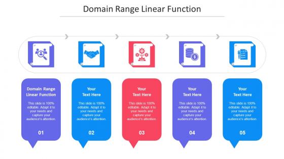 Domain Range Linear Function Ppt Powerpoint Presentation Gallery Objects Cpb