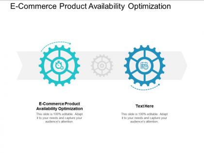 E commerce product availability optimization ppt powerpoint presentation portfolio shapes cpb