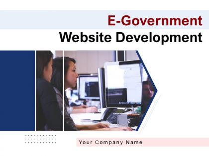 E government website development powerpoint presentation slides