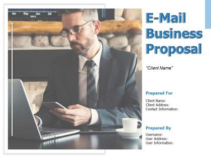 E mail business proposal powerpoint presentation slides