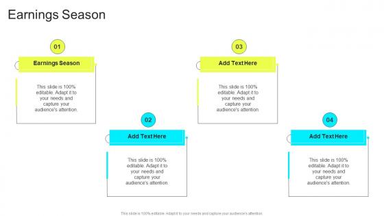 Earnings Season In Powerpoint And Google Slides Cpb