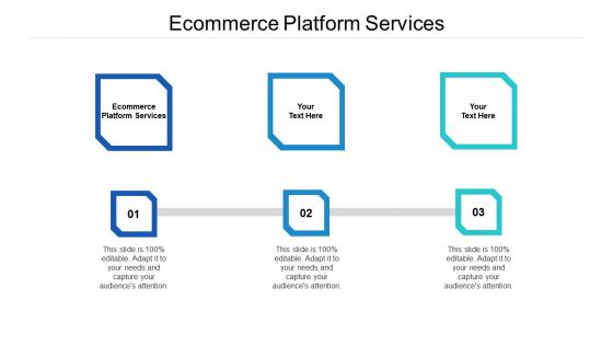 Ecommerce platform services ppt powerpoint presentation portfolio templates cpb