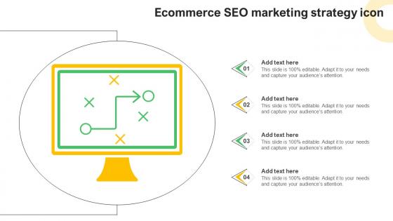 Ecommerce SEO Marketing Strategy Icon