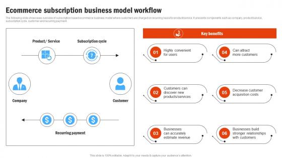 Ecommerce Subscription Business Compressive Plan For Moving Business Strategy SS V