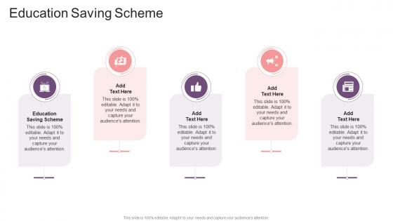 Education Saving Scheme In Powerpoint And Google Slides Cpb