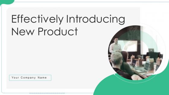 Effectively introducing new product powerpoint presentation slides