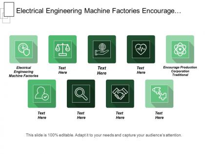 Electrical engineering machine factories encourage production corporation traditional