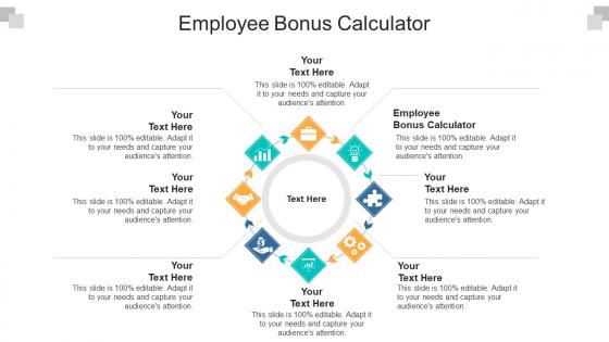 Employee bonus calculator ppt powerpoint presentation file example cpb