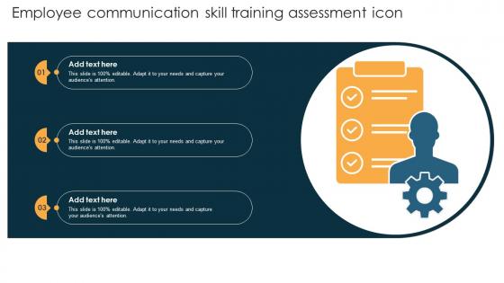 Employee Communication Skill Training Assessment Icon