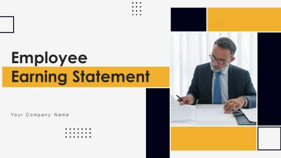 Employee Earning Statement Powerpoint Ppt Template Bundles