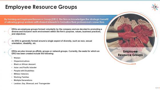 Employee resource groups as d and i policy edu ppt