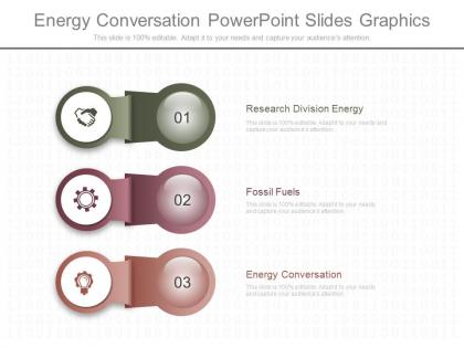 Energy conversation powerpoint slides graphics