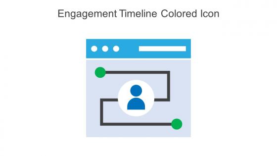 Engagement Timeline Colored Icon In Powerpoint Pptx Png And Editable Eps Format