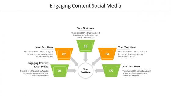 Engaging content social media ppt powerpoint presentation ideas guidelines cpb