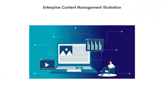 Enterprise Content Management Illustration