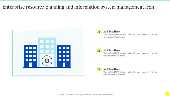 Enterprise Resource Planning And Information System Management Icon