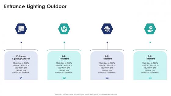 Entrance Lighting Outdoor In Powerpoint And Google Slides Cpb