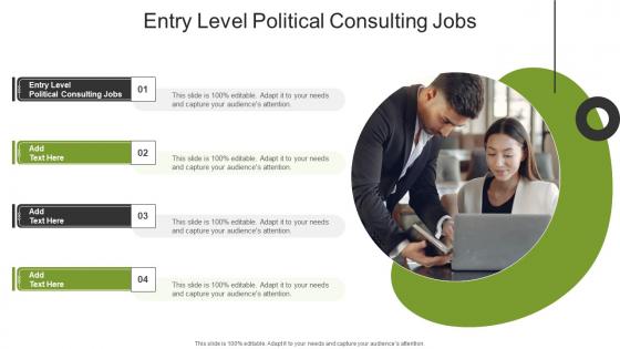 Entry Level Political Consulting Jobs In Powerpoint And Google Slides Cpb