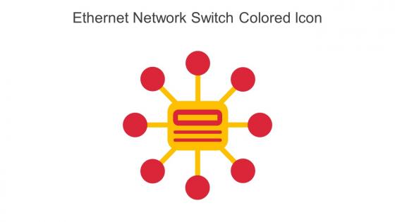 Ethernet Network Switch Colored Icon In Powerpoint Pptx Png And Editable Eps Format