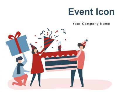 Event Icon Advertising Billboard Calendar Inauguration Invitation Microphone Stage Audience