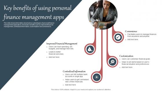 Everything About Mobile Banking Key Benefits Of Using Personal Finance Management Apps Fin SS V