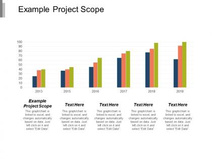 Example project scope ppt powerpoint presentation model background designs cpb