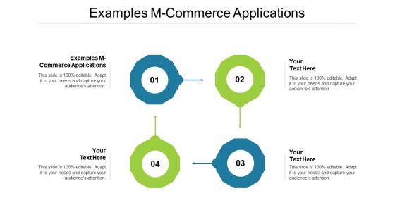 Examples m commerce applications ppt powerpoint presentation portfolio design ideas cpb