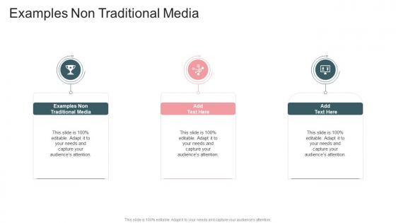 Examples Non Traditional Media In Powerpoint And Google Slides Cpb