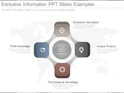 Exclusive information ppt slides examples