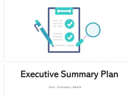 Executive Summary Plan Business Solution Overview Technical Marketing Growth