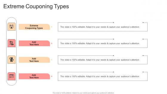 Extreme Couponing Types In Powerpoint And Google Slides Cpb