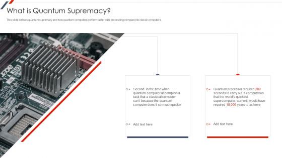 F47 Quantum Mechanics What Is Quantum Supremacy Ppt Slides Master Slide