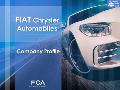 Fiat chrysler automobiles company profile overview financials and statistics from 2014-2018