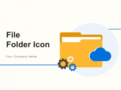 File Folder Icon Document Security Multimedia Organization