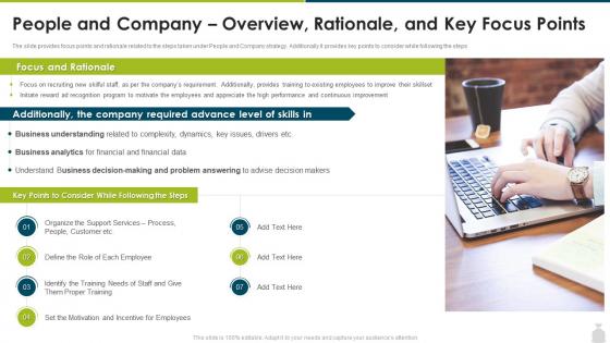 Finance and accounting transformation strategy people and company overview rationale