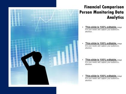 Financial comparison person monitoring data analytics