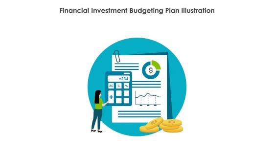 Financial Investment Budgeting Plan Illustration