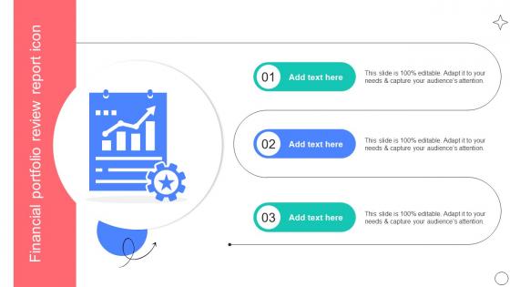 Financial Portfolio Review Report Icon